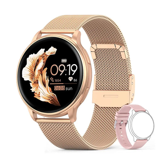 WEEDOM 2023 Bluetooth Call Smart Watch Women Custom Dial Watches Men Sport Fitness Tracker Heart Rate Smartwatch For Android IOS