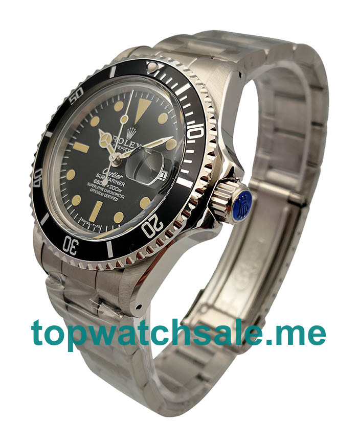 Replica Rolex Submariner 1680 UK - 40MM Steel Male Rolex Submariner Replica Watches - Blingwatches.co.uk