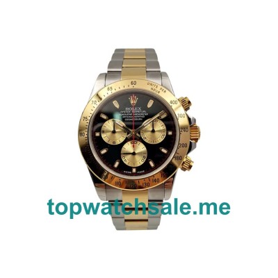 Replica Rolex Cosmograph Daytona 116503 JF UK - 40MM Steel & Gold Male Rolex Cosmograph Daytona Replica Watches - Blingwatches.co.uk