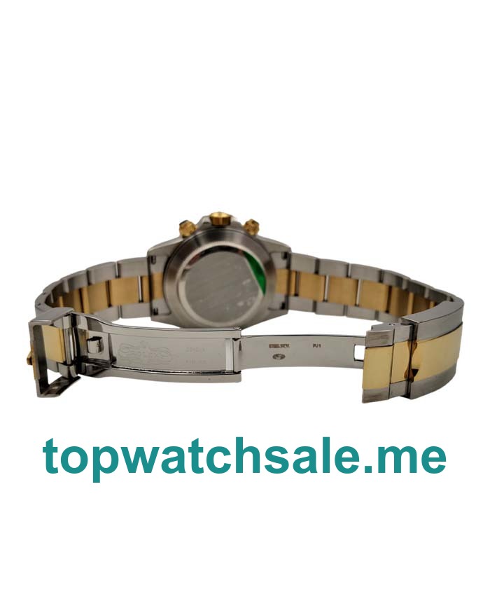 Replica Rolex Cosmograph Daytona 116503 JF UK - 40MM Steel & Gold Male Rolex Cosmograph Daytona Replica Watches - Blingwatches.co.uk
