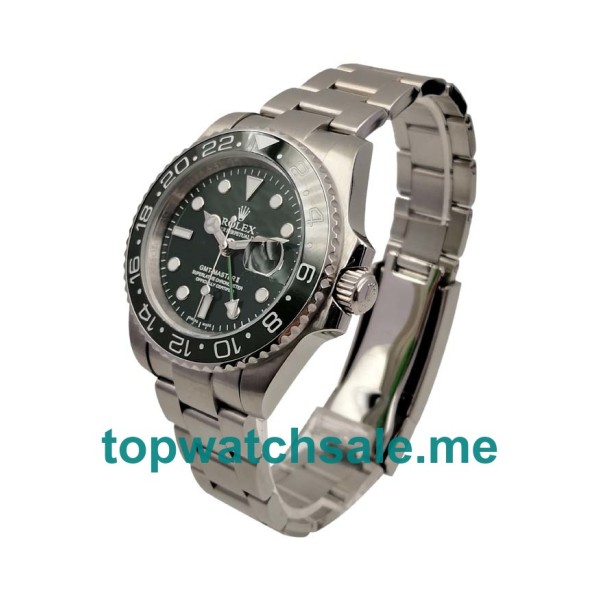 Replica Rolex GMT-Master II 116700 LN UK - 40MM Steel Male Rolex GMT-Master II Replica Watches - Blingwatches.co.uk