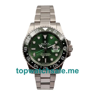 Replica Rolex GMT-Master II 116710 LN UK - 40MM Steel Male Rolex GMT-Master II Replica Watches - Blingwatches.co.uk