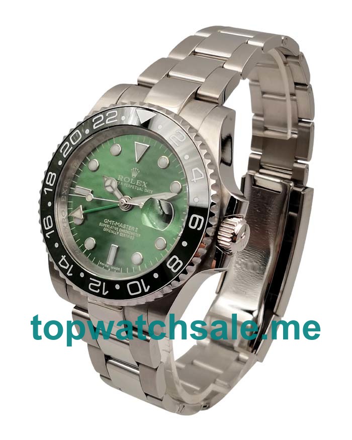 Replica Rolex GMT-Master II 116710 LN UK - 40MM Steel Male Rolex GMT-Master II Replica Watches - Blingwatches.co.uk