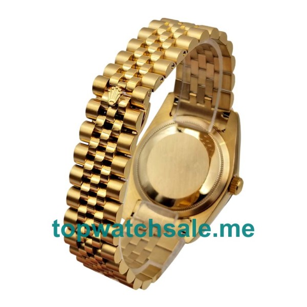 Replica Rolex Datejust 116238 UK - 36MM Gold All Rolex Datejust Replica Watches - Blingwatches.co.uk