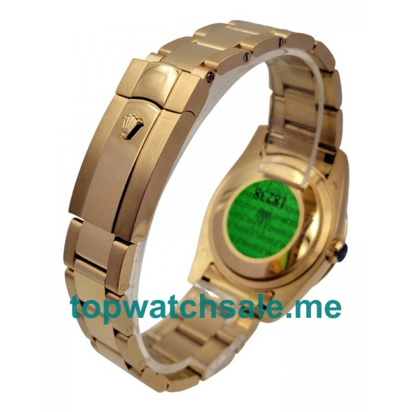 Replica Rolex Day-Date 18048 UK- 36MM Steel Gold Rolex Day-Date Replica Watches - Blingwatches.co.uk
