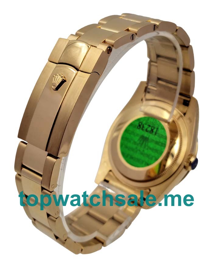Replica Rolex Day-Date 18048 UK- 36MM Steel Gold Rolex Day-Date Replica Watches - Blingwatches.co.uk