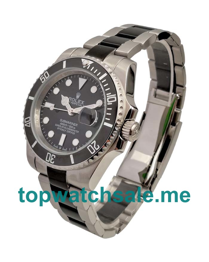 Replica Rolex Submariner 116610 LN UK - 40MM Steel Male Rolex Submariner Replica Watches - Blingwatches.co.uk
