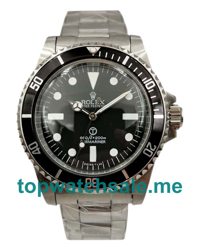 Replica Rolex Submariner 5517 UK - 40MM Steel Male Rolex Submariner Replica Watches - Blingwatches.co.uk