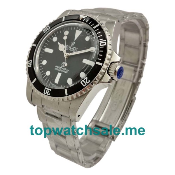 Replica Rolex Submariner 5517 UK - 40MM Steel Male Rolex Submariner Replica Watches - Blingwatches.co.uk
