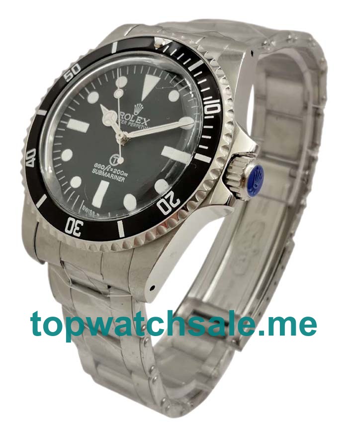 Replica Rolex Submariner 5517 UK - 40MM Steel Male Rolex Submariner Replica Watches - Blingwatches.co.uk