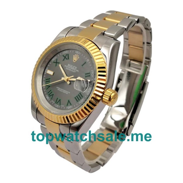 Replica Rolex Datejust 116333 UK - 41MM Steel & Gold Male Rolex Datejust Replica Watches - Blingwatches.co.uk