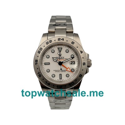 Replica Rolex Explorer II 216570 UK - 41MM Steel Male Rolex Explorer II Replica Watches - Blingwatches.co.uk