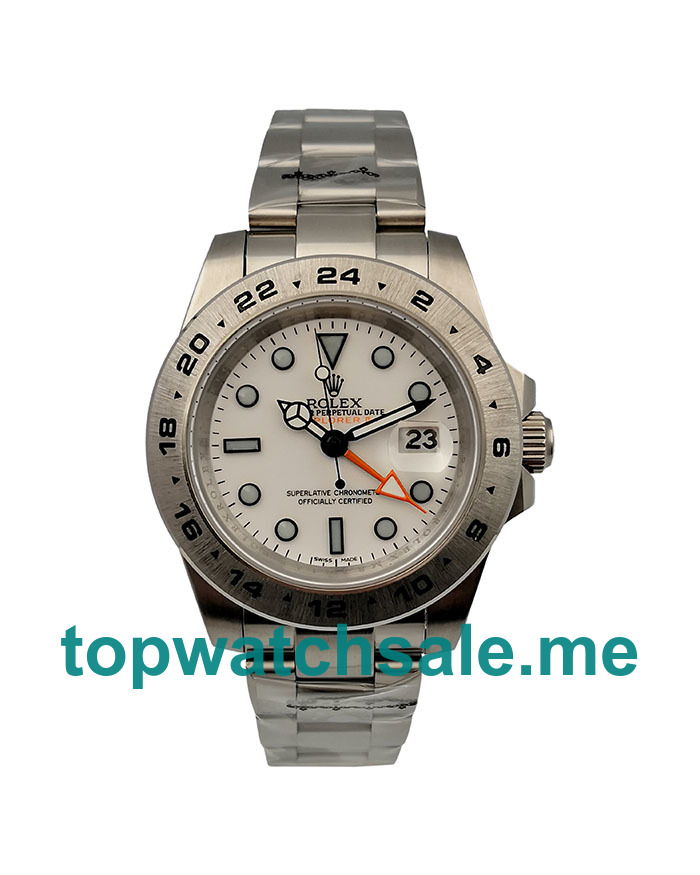 Replica Rolex Explorer II 216570 UK - 41MM Steel Male Rolex Explorer II Replica Watches - Blingwatches.co.uk