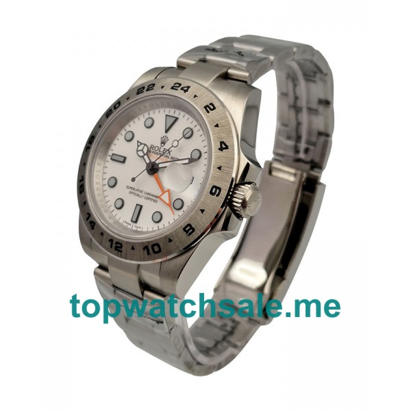 Replica Rolex Explorer II 216570 UK - 41MM Steel Male Rolex Explorer II Replica Watches - Blingwatches.co.uk