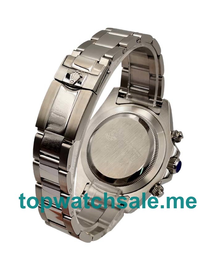 Replica Rolex Daytona 116520 UK- 42MM Steel Male Rolex Daytona Replica Watches - Blingwatches.co.uk