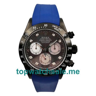 Replica Rolex Daytona 116519 UK - 40MM Steel Male Rolex Daytona Replica Watches - Blingwatches.co.uk