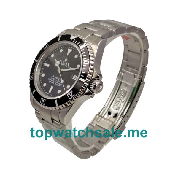 Replica Rolex Sea-Dweller 116600 UK - 40MM Steel Men Rolex Sea-Dweller Replica Watches - Blingwatches.co.uk