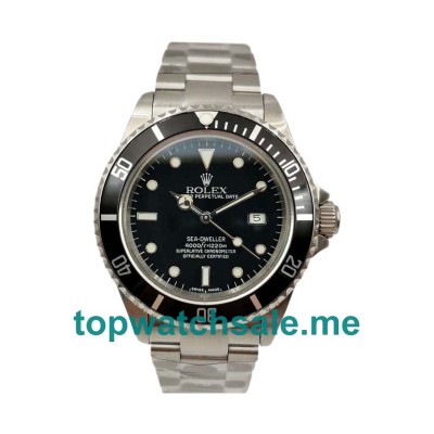 Replica Rolex Sea-Dweller 116600 UK - 40MM Steel Male Rolex Sea-Dweller Replica Watches - Blingwatches.co.uk
