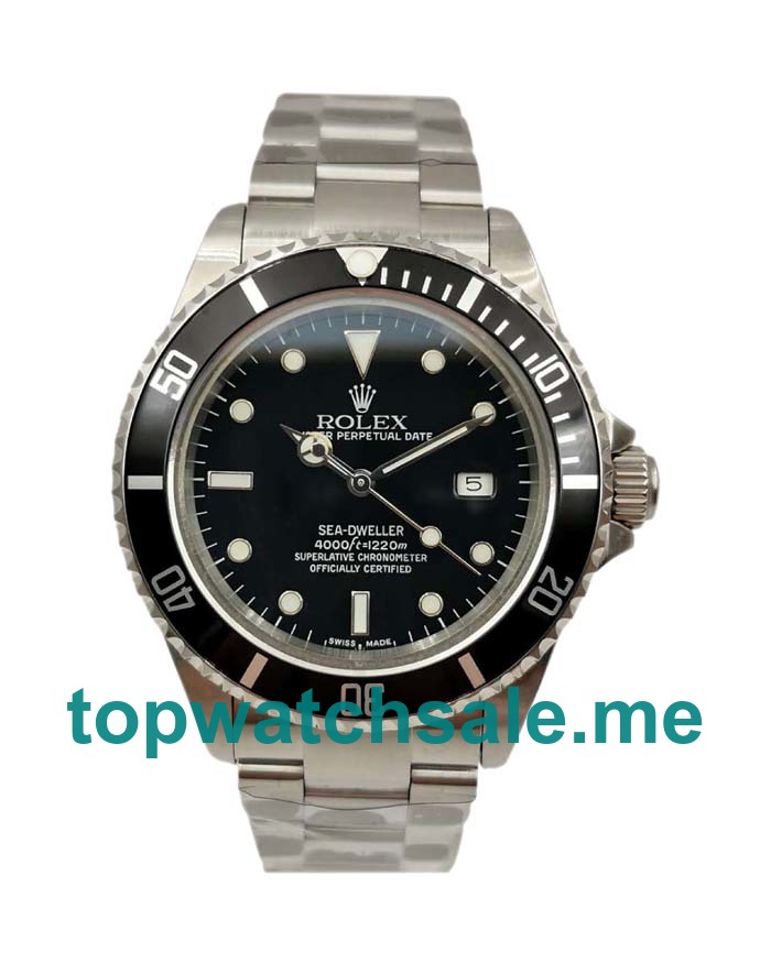 Replica Rolex Sea-Dweller 116600 UK - 40MM Steel Male Rolex Sea-Dweller Replica Watches - Blingwatches.co.uk