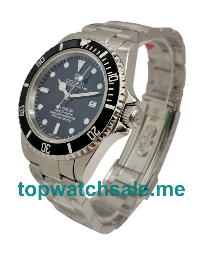 Replica Rolex Sea-Dweller 116600 UK - 40MM Steel Male Rolex Sea-Dweller Replica Watches - Blingwatches.co.uk