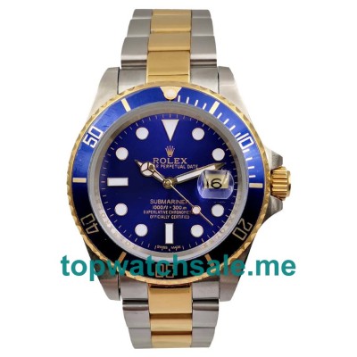 Replica Rolex Submariner 116613 LB UK - 40MM Steel & Gold Male Rolex Submariner Replica Watches - Blingwatches.co.uk
