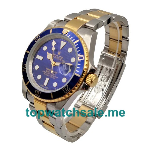 Replica Rolex Submariner 116613 LB UK - 40MM Steel & Gold Male Rolex Submariner Replica Watches - Blingwatches.co.uk