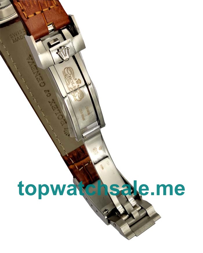 Replica Rolex Daytona 116520 UK - 40MM Steel Male Rolex Daytona Replica Watches - Blingwatches.co.uk