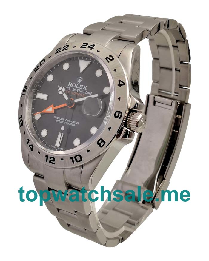 Replica Rolex Explorer II 216570 UK - 42MM Steel Male Rolex Explorer II 216570 Replica Watches - Blingwatches.co.uk