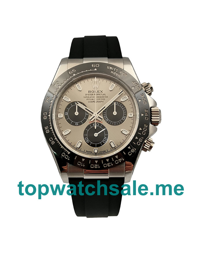 Replica Rolex Daytona 116519LN UK - 40MM Oystersteel Male Rolex Daytona Replica Watches - Blingwatches.co.uk