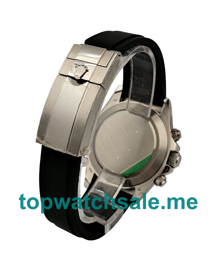 Replica Rolex Daytona 116519LN UK - 40MM Oystersteel Male Rolex Daytona Replica Watches - Blingwatches.co.uk