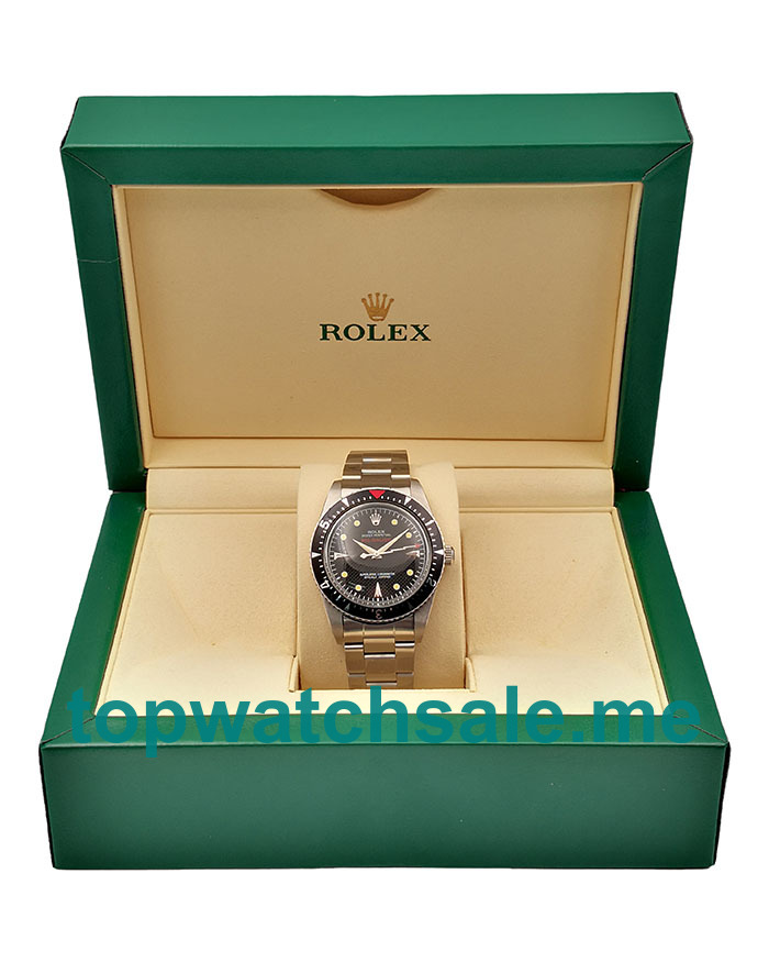 Replica Rolex Milgauss Ref.6541 UK - 39MM Steel Male Rolex Milgauss Replica Watches - Blingwatches.co.uk