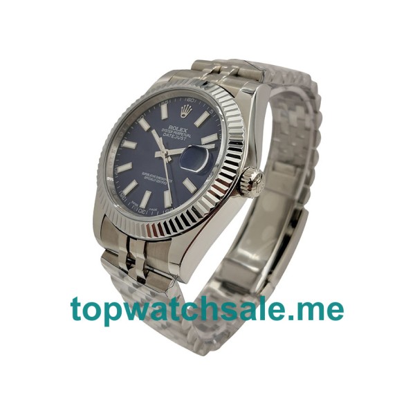 Replica Rolex Datejust 116334 UK - 41MM Steel Male Rolex Datejust Replica Watches - Blingwatches.co.uk