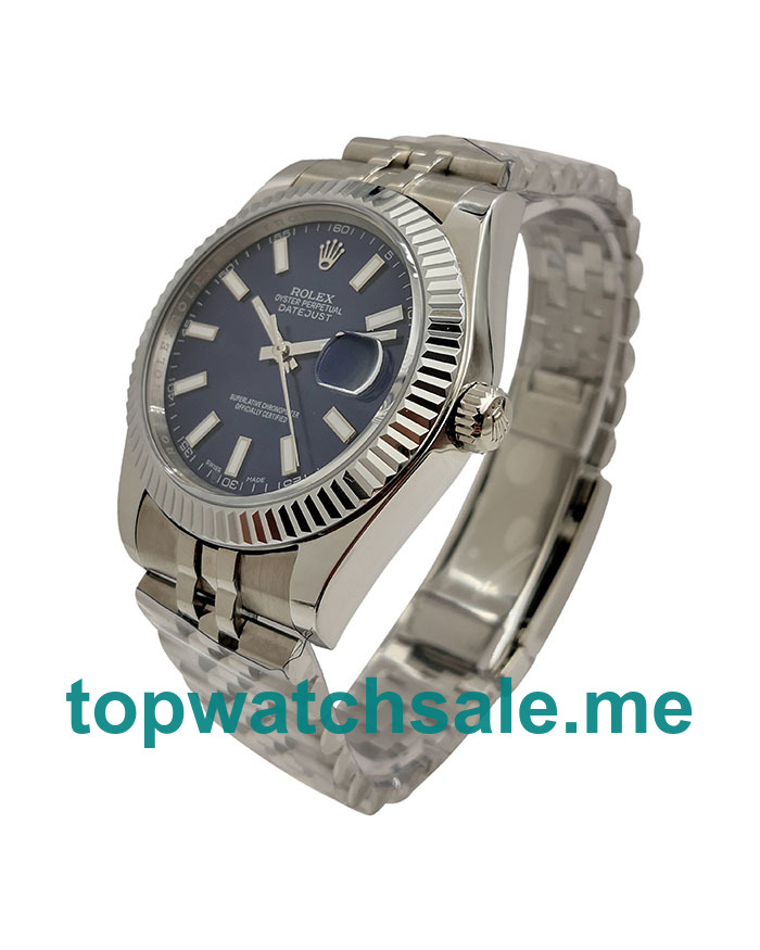 Replica Rolex Datejust 116334 UK - 41MM Steel Male Rolex Datejust Replica Watches - Blingwatches.co.uk
