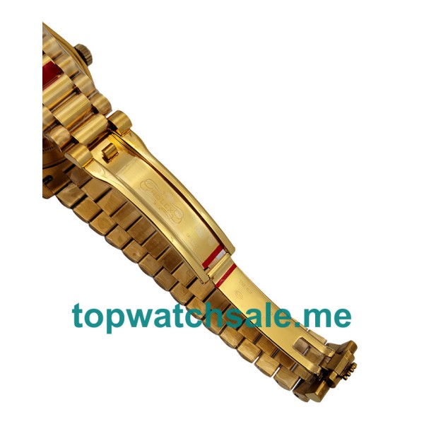 Replica Rolex Day-Date 228238 UK - 40MM Gold Male Rolex Day-Date Replica Watches - Blingwatches.co.uk