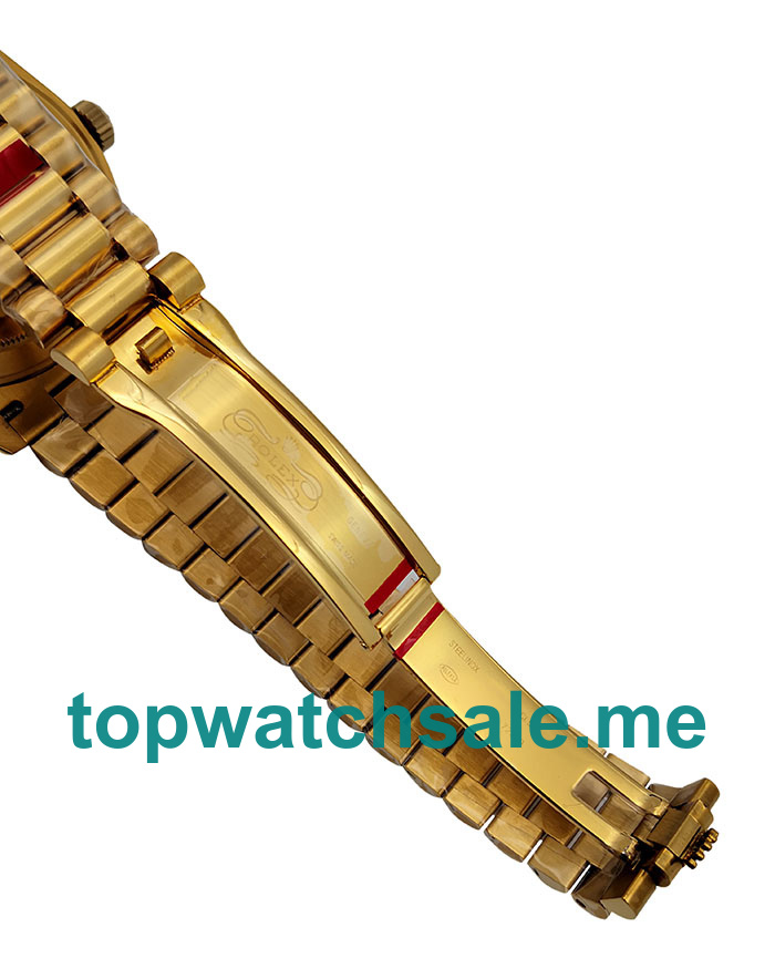 Replica Rolex Day-Date 228238 UK - 40MM Gold Male Rolex Day-Date Replica Watches - Blingwatches.co.uk