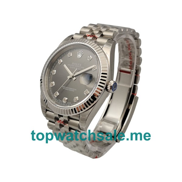 Replica Rolex Datejust 126334 UK - 41MM Steel Male Rolex Datejust Replica Watches - Blingwatches.co.uk