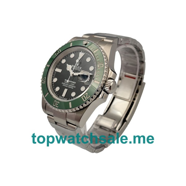 Replica Rolex Submariner 126610LV UK - 41MM Steel Male Rolex Submariner Replica Watches - Blingwatches.co.uk