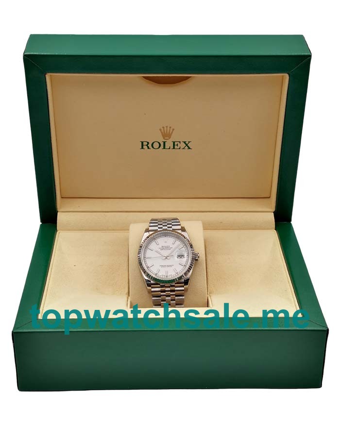 Replica Rolex Datejust 116234 UK - 36MM Steel Male Rolex Datejust Replica Watches - Blingwatches.co.uk