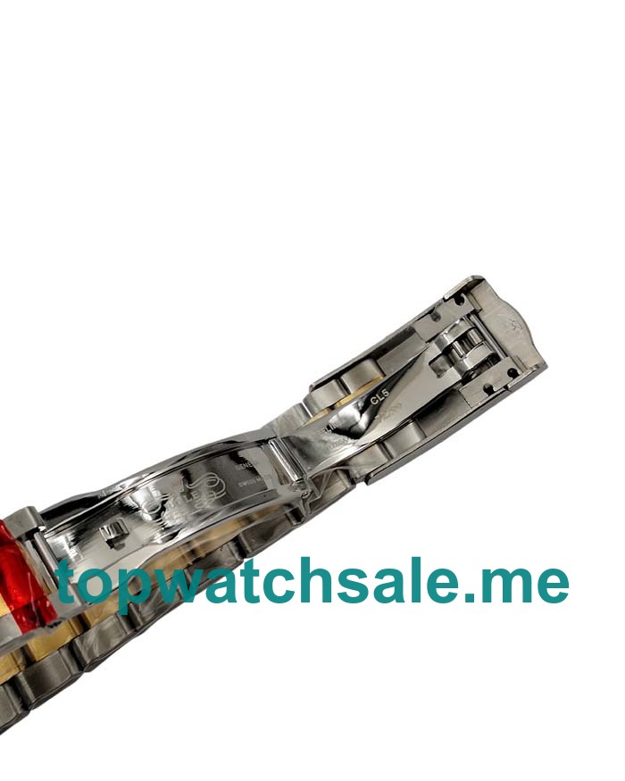 Replica Rolex Datejust 116233 UK - 41MM Steel & Gold Male Rolex Datejust Replica Watches - Blingwatches.co.uk