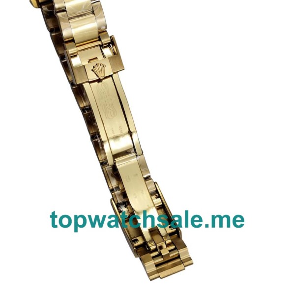 Replica Rolex Daytona 116508 UK - 40MM Gold Male Rolex Daytona Replica Watches - Blingwatches.co.uk