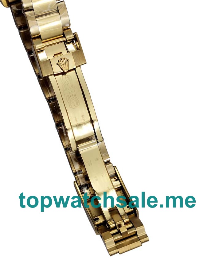 Replica Rolex Daytona 116508 UK - 40MM Gold Male Rolex Daytona Replica Watches - Blingwatches.co.uk