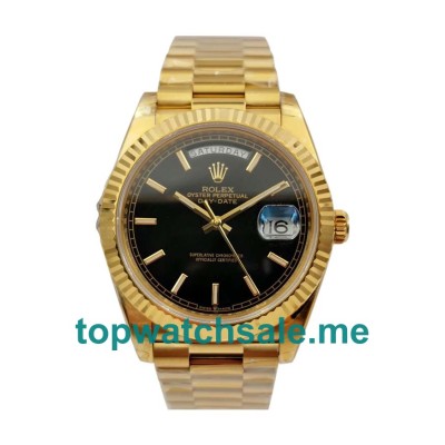Replica Rolex Day-Date 228238 UK - 40MM Gold Male Rolex Day-Date Replica Watches - Blingwatches.co.uk