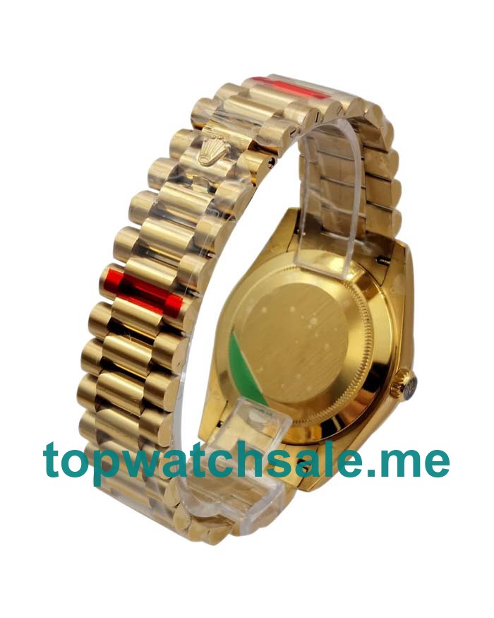 Replica Rolex Day-Date 228238 UK - 40MM Gold Male Rolex Day-Date Replica Watches - Blingwatches.co.uk