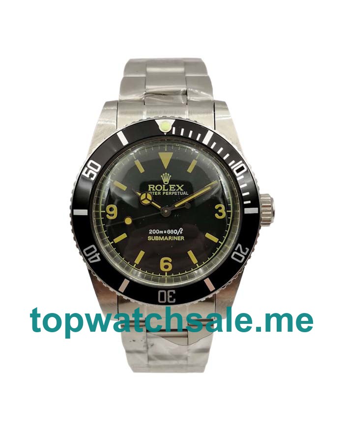 Replica Rolex Submariner 5513 UK - 40MM Steel Male Rolex Submariner Replica Watches - Blingwatches.co.uk