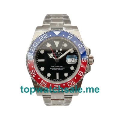 Replica Rolex GMT-Master II 116719 UK - 40MM Steel Male Rolex GMT-Master II Replica Watches - Blingwatches.co.uk