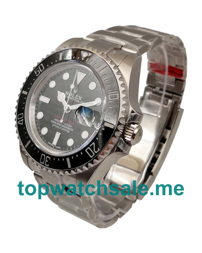 Replica Rolex Sea-Dweller 126600 UK - 43MM Steel Male Rolex Sea-Dweller Replica Watches - Blingwatches.co.uk