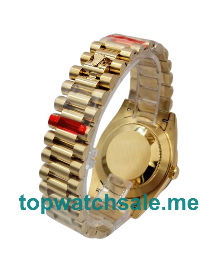 Replica Rolex Day-Date 228238 UK - 40MM Gold Male Rolex Day-Date Replica Watches - Blingwatches.co.uk