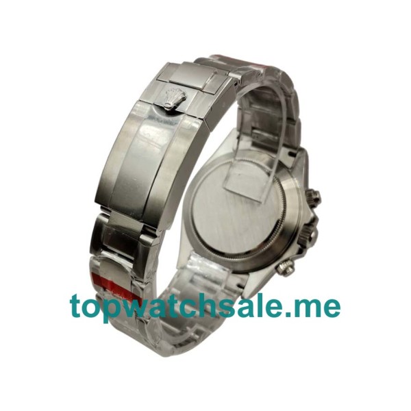 Replica Rolex Daytona 116500 UK - 40MM Steel Male Rolex Daytona Replica Watches - Blingwatches.co.uk