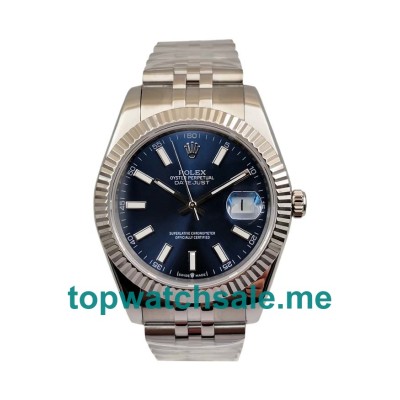 Replica Rolex Datejust 126334 UK - 41MM Steel Male Rolex Datejust Replica Watches - Blingwatches.co.uk