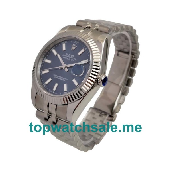 Replica Rolex Datejust 126334 UK - 41MM Steel Male Rolex Datejust Replica Watches - Blingwatches.co.uk